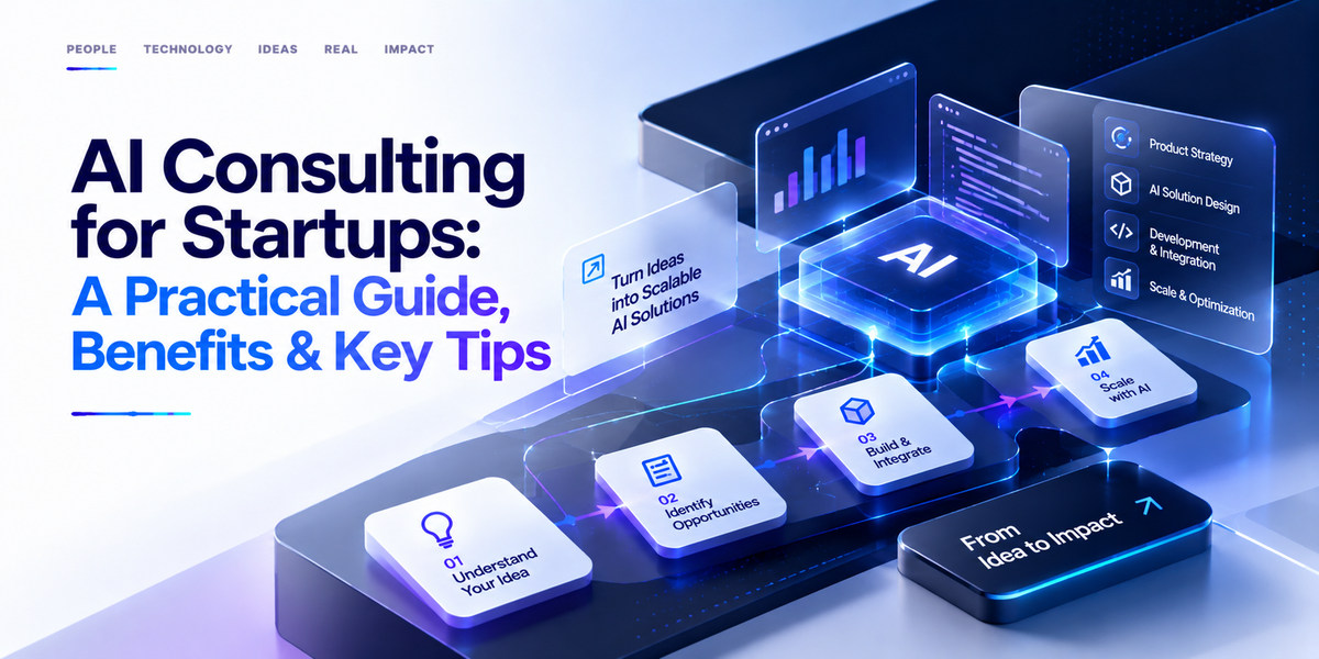 AI Consulting for Startups: A Practical Guide, Benefits & Key Tips